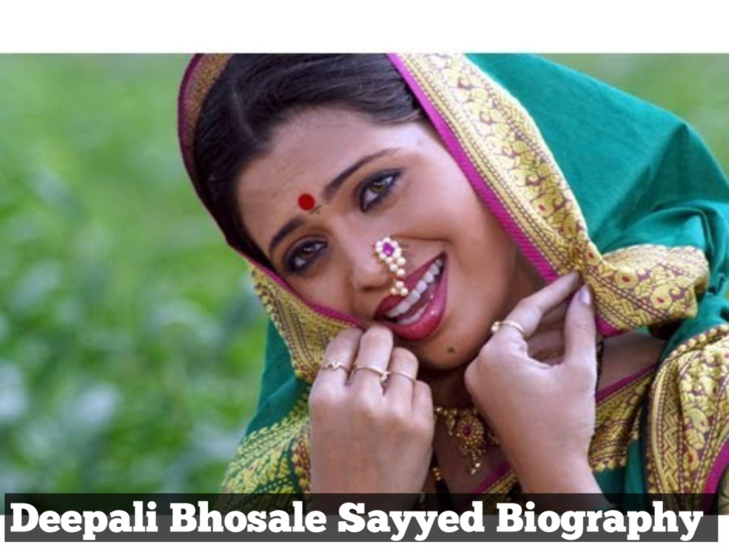 Deepali Bhosale Sayyed Biography 